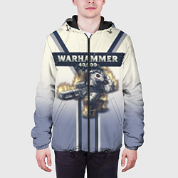 Куртка с капюшоном мужская Warhammer 40000: Tau Empire, цвет: 3D-черный — фото 2