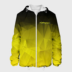 Мужская куртка Cyberpunk 2077: Yellow Poly