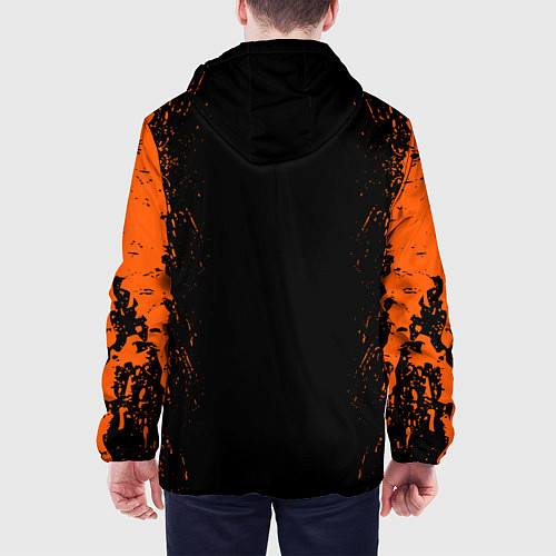 Мужская куртка Cyberpunk 2077: SAMURAI / 3D-Черный – фото 4