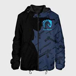Куртка с капюшоном мужская CS:GO Team Liquid, цвет: 3D-черный