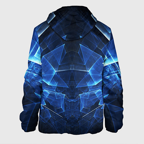 Мужская куртка Mass Effect: Blue Armor N7 / 3D-Белый – фото 2