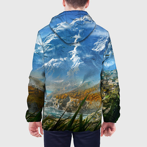 Мужская куртка Far Cry 4: Ice Mountains / 3D-Черный – фото 4