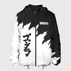 Куртка с капюшоном мужская Godzilla: Light Style, цвет: 3D-черный