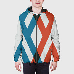 Куртка с капюшоном мужская Darling in the Franxx, цвет: 3D-черный — фото 2