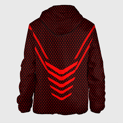 Мужская куртка Красная броня / 3D-Белый – фото 2