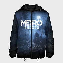 Куртка с капюшоном мужская Metro Exodus: Dark Moon, цвет: 3D-черный
