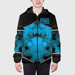 Куртка с капюшоном мужская PUBG: Steel Armor, цвет: 3D-черный — фото 2