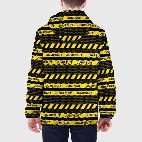 Мужская куртка Twenty One Pilots: Jumpsuit / 3D-Черный – фото 4