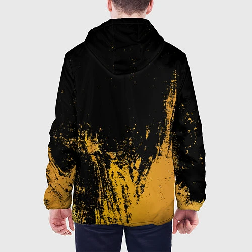 Мужская куртка PUBG: Yellow Colour / 3D-Черный – фото 4