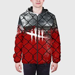 Куртка с капюшоном мужская Dead by Daylight: Blooded Zone, цвет: 3D-черный — фото 2