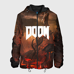 Куртка с капюшоном мужская DOOM: Eternal, цвет: 3D-черный