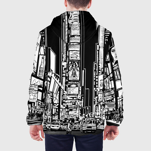 Мужская куртка 21 Pilots: Big City / 3D-Черный – фото 4