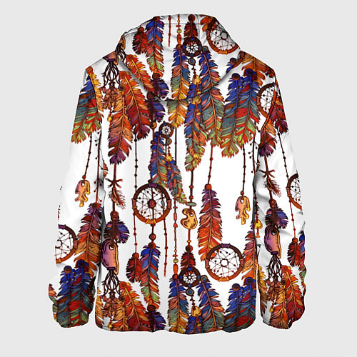 Мужская куртка Бохо перья / 3D-Белый – фото 2