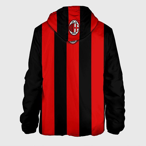 Мужская куртка AC Milan / 3D-Черный – фото 2
