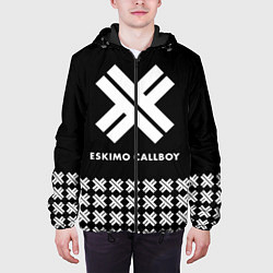 Куртка с капюшоном мужская Eskimo Callboy: Cross, цвет: 3D-черный — фото 2