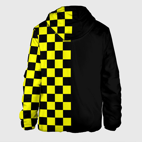 Мужская куртка Testing ASAP Rocky: Yellow Grid / 3D-Белый – фото 2