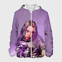 Куртка с капюшоном мужская Billie Eilish: Violet Fashion, цвет: 3D-белый