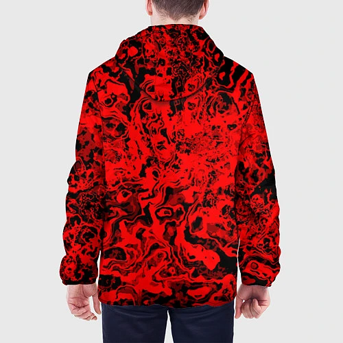 Мужская куртка Sally Face: Red Bloody / 3D-Черный – фото 4