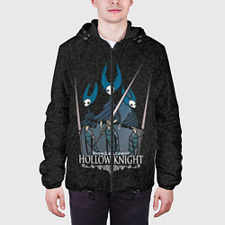Куртка с капюшоном мужская Hollow Knight, цвет: 3D-черный — фото 2