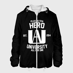 Мужская куртка My Hero Academia белый лого