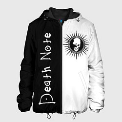 Куртка с капюшоном мужская Death Note 1, цвет: 3D-черный