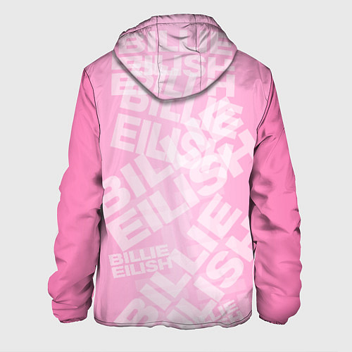 Мужская куртка Billie Eilish: Pink Mood / 3D-Белый – фото 2