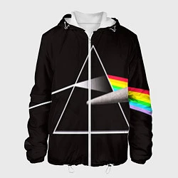 Куртка с капюшоном мужская PINK FLOYD, цвет: 3D-белый