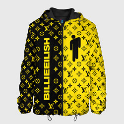 Куртка с капюшоном мужская BILLIE EILISH x LV Yellow, цвет: 3D-черный