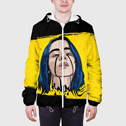 Куртка с капюшоном мужская Billie Eilish, цвет: 3D-белый — фото 2