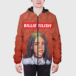 Куртка с капюшоном мужская Billie Eilish, цвет: 3D-черный — фото 2