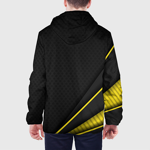 Мужская куртка Mass Effect N7 / 3D-Черный – фото 4