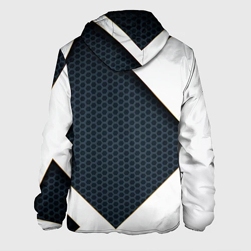 Мужская куртка Mass Effect N7 / 3D-Белый – фото 2