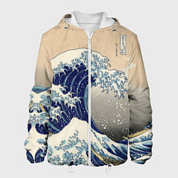 Мужская куртка Kanagawa Wave Art