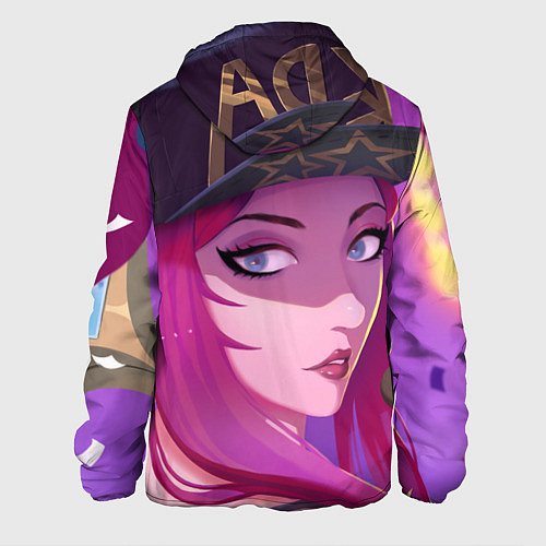 Мужская куртка League Of Legends Акали / 3D-Белый – фото 2