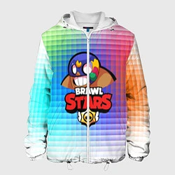 Куртка с капюшоном мужская BRAWL STARS EL PRIMO, цвет: 3D-белый