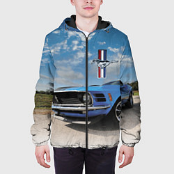 Куртка с капюшоном мужская Mustang, цвет: 3D-черный — фото 2