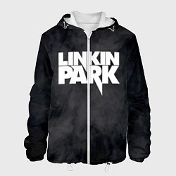 Куртка с капюшоном мужская LINKIN PARK, цвет: 3D-белый