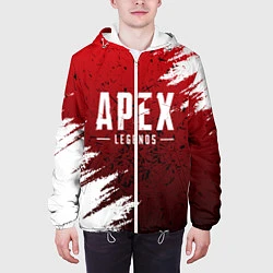 Куртка с капюшоном мужская APEX LEGENDS, цвет: 3D-белый — фото 2