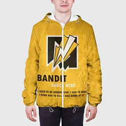 Куртка с капюшоном мужская Bandit R6s, цвет: 3D-белый — фото 2