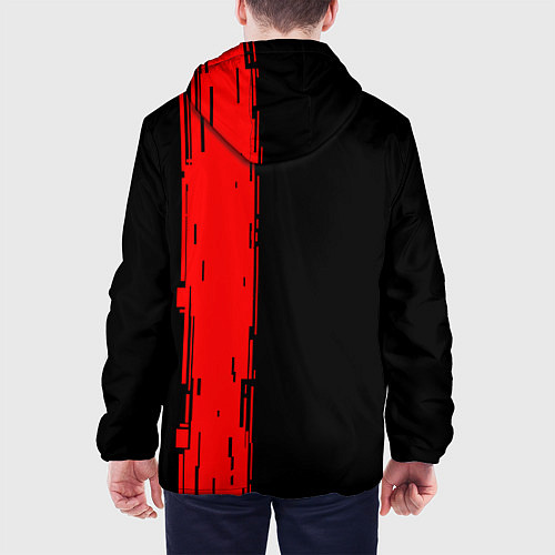 Мужская куртка CYBERPUNK 2077 / 3D-Черный – фото 4