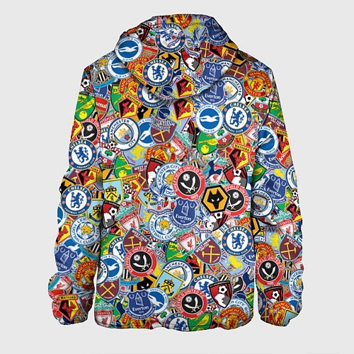 Мужская куртка Английская Премьер Лига / 3D-Белый – фото 2