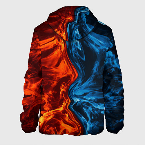 Мужская куртка Огонь и вода / 3D-Белый – фото 2