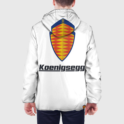 Мужская куртка Koenigsegg / 3D-Черный – фото 4