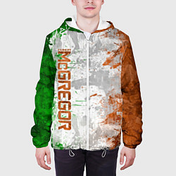 Куртка с капюшоном мужская Конор МакГрегор, цвет: 3D-белый — фото 2