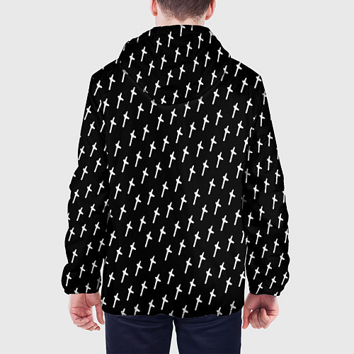 Мужская куртка LiL PEEP Pattern / 3D-Черный – фото 4