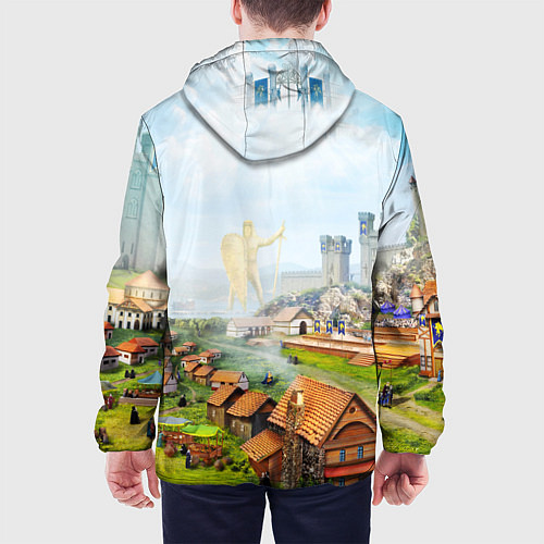 Мужская куртка ГЕРОИ МЕЧА И МАГИИ / 3D-Черный – фото 4