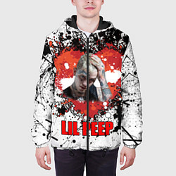 Куртка с капюшоном мужская Lil Peep, цвет: 3D-черный — фото 2