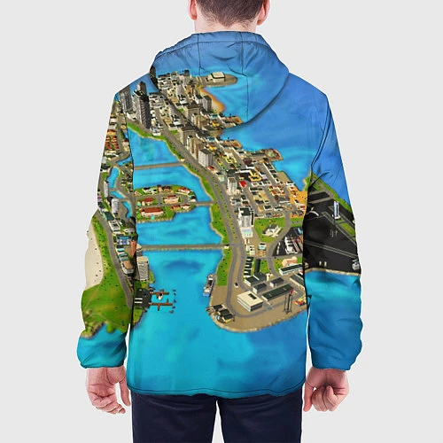 Мужская куртка GRAND THEFT AUTO:VICE CITY / 3D-Черный – фото 4