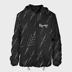 Куртка с капюшоном мужская Rowing, цвет: 3D-черный