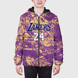 Куртка с капюшоном мужская Kobe Bryant, цвет: 3D-черный — фото 2